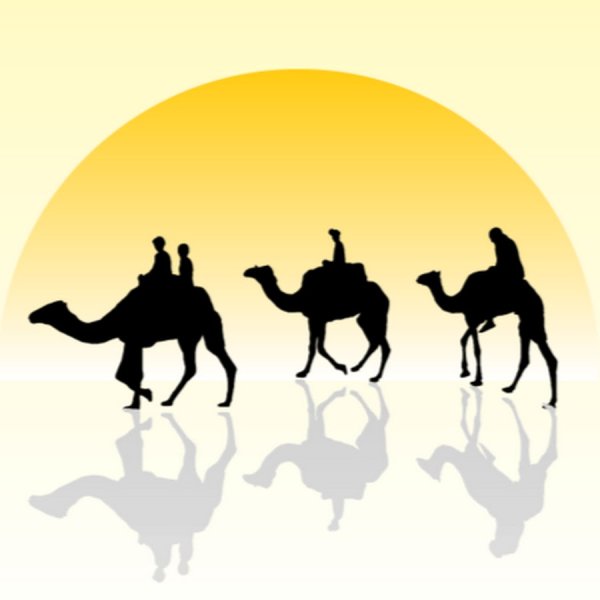 Караван надпись