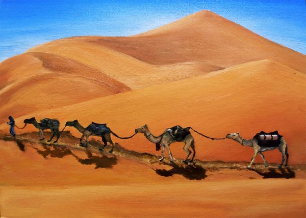 Караван пирамиды