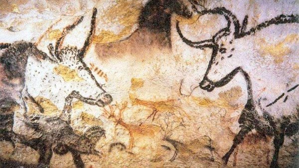 Олени пещера Ласко Франция