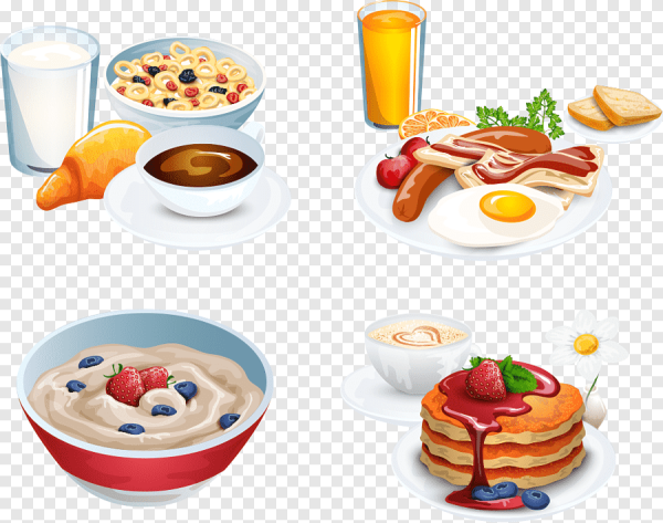 Завтрак мультяшный