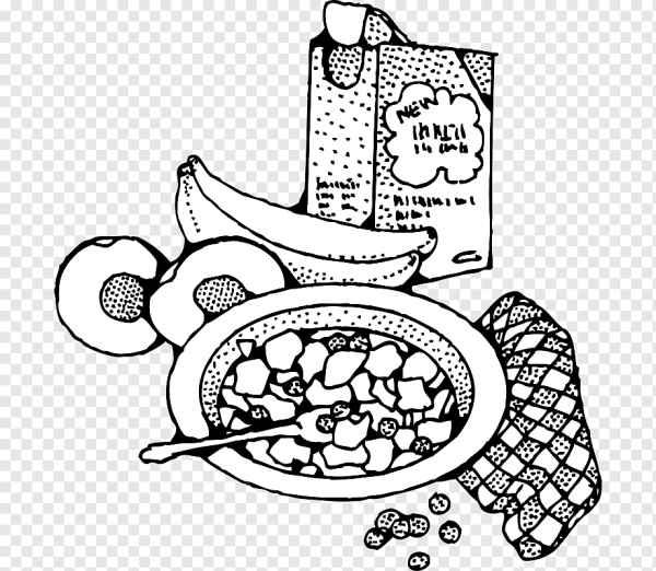 Здоровое питание раскраска