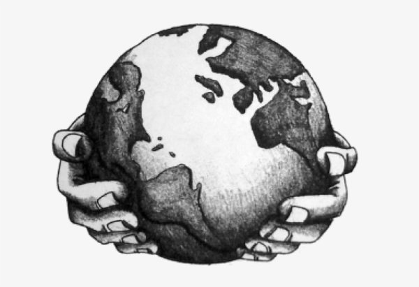 Земной шар эскиз