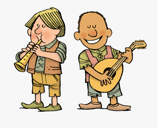 Мультяшные музыканты