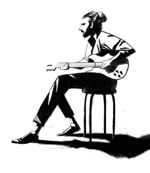 Нарисовать музыканта