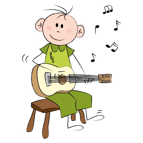 Человечки с музыкальными инструментами