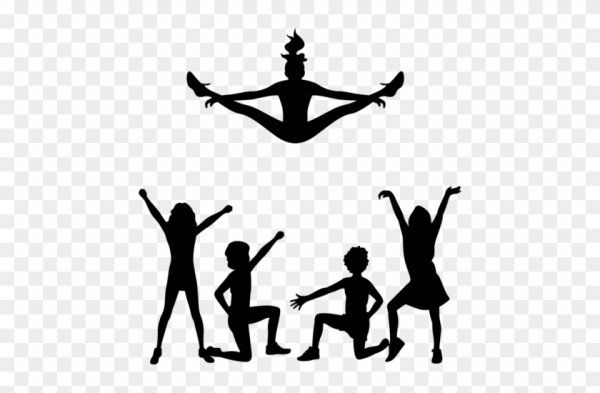 Черлидинг силуэт