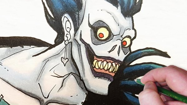 Тетрадь смерти Рюка обложка