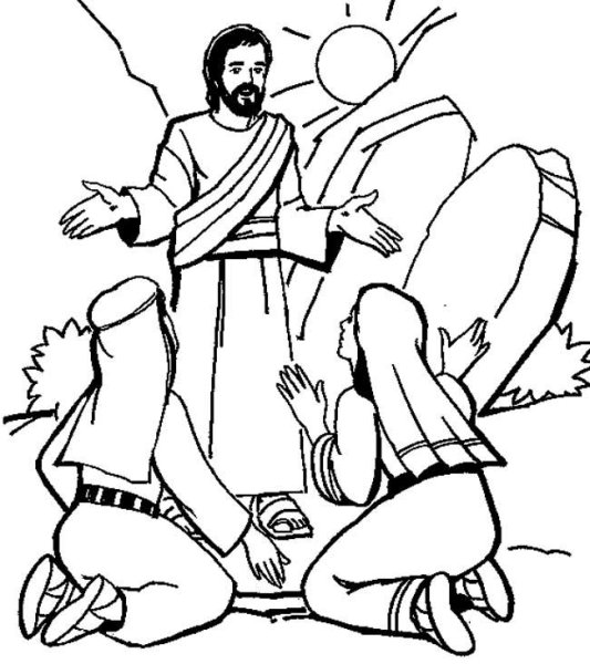 Раскраски для детей воскресной школы