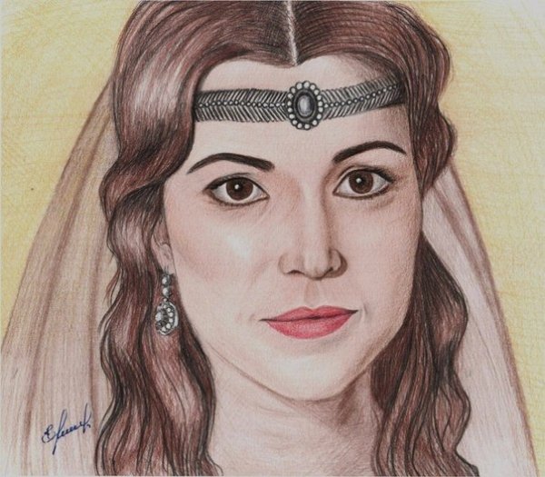 Великолепный век Хатидже в портрет