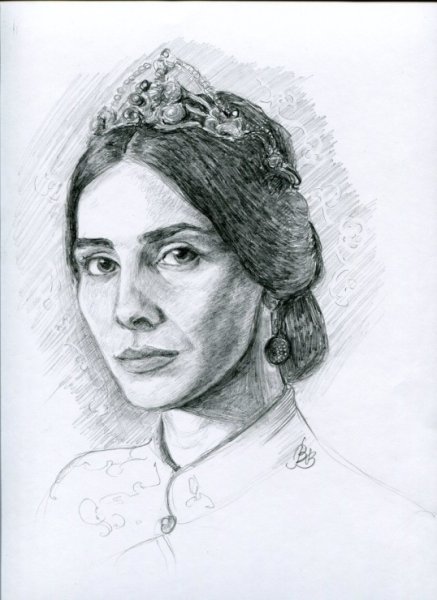 Хандан Султан портрет