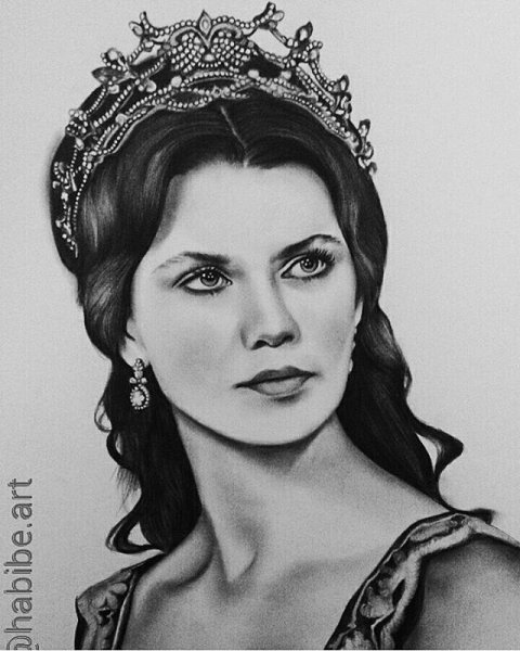 Великолепный век Хюррем Султан портрет