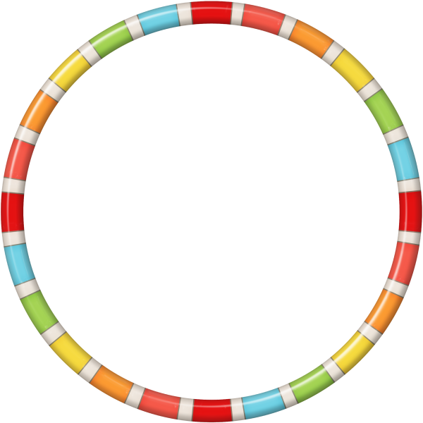 Рамка круглая детская