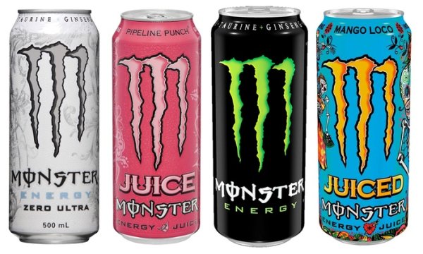 Граффити монстр Энерджи