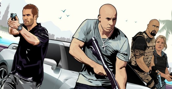 Рисунки из Форсажа