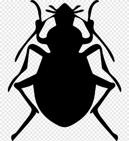 Жук силуэт