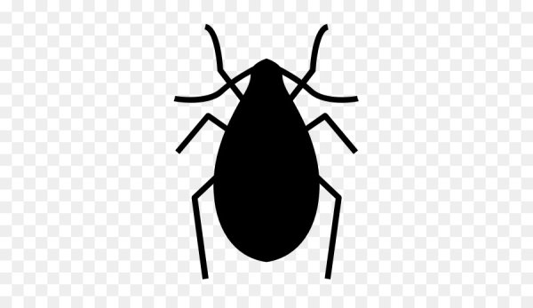 Клоп силуэт