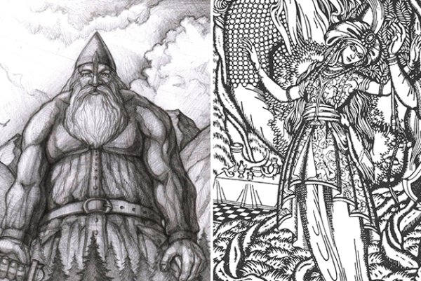 Святогор Былинный богатырь