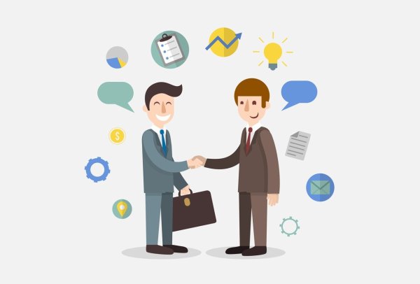 Переговоры иллюстрация