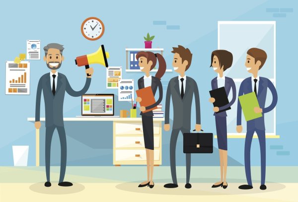 Работник иллюстрация