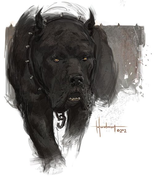 Мастиф Кане Корсо арт