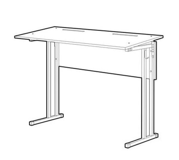 Парта раскраска для детей