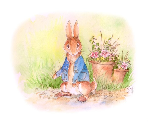 Беатрикс Поттер кролик Питер