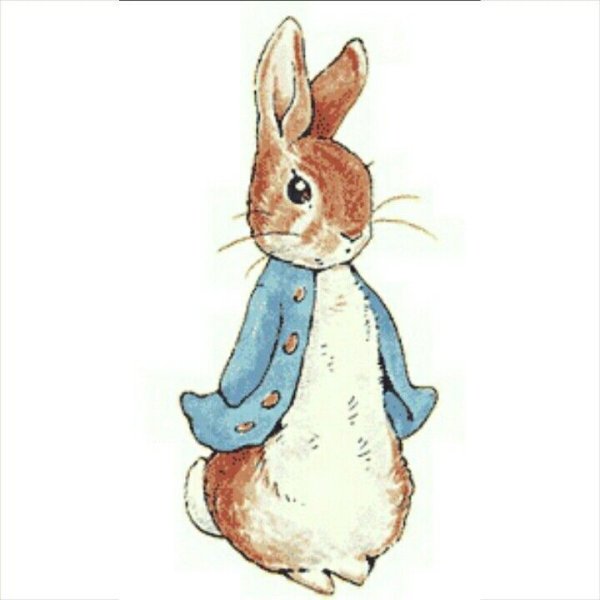 Кролик Питер акварель