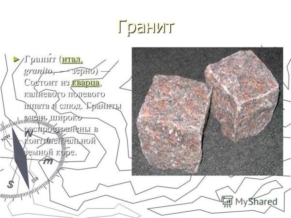Из чего состоит гранит 1 класс