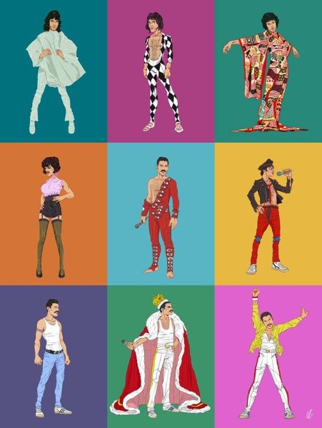 Костюм Фредди Меркьюри