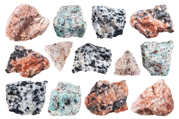 Узор камня гранита