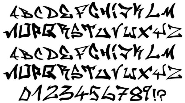 Граффити маркером