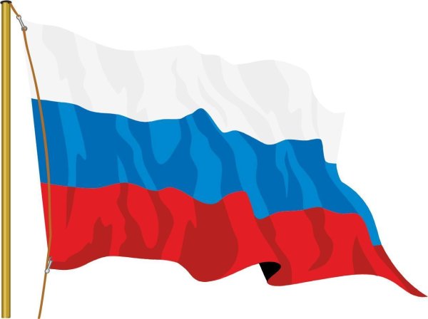 Российский флаг вектор