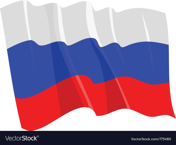 Российский флаг вектор