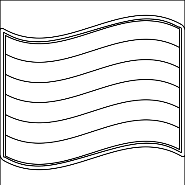 Флаг раскраска