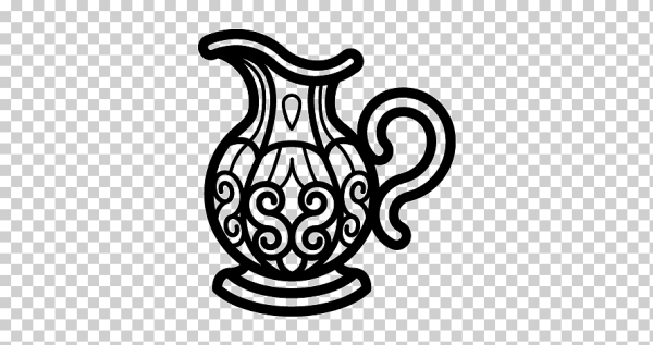 Кувшин с узорами