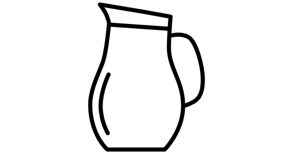 Кувшин контур