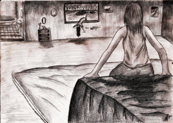 Рисунки карандашом предательство