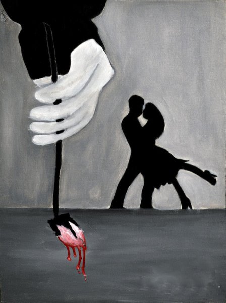 Рисунки разбитой любви