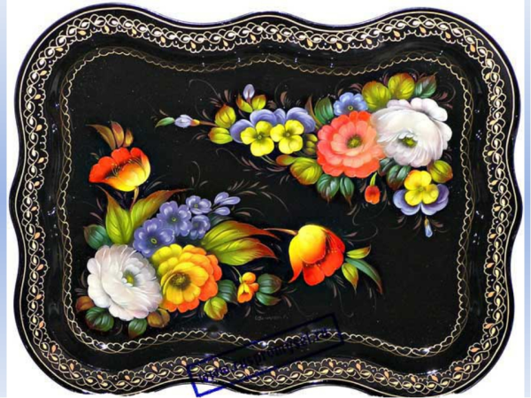 Народные промыслы Хохлома, Жостово