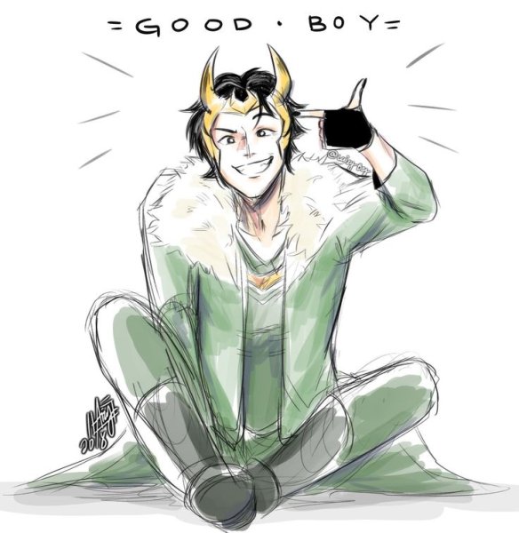 Локи Лафейсон рисунки