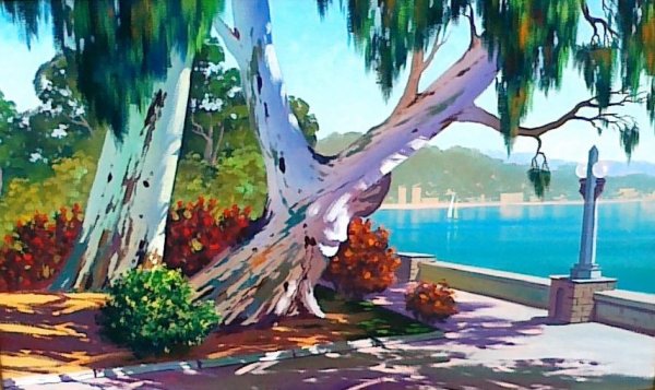 Хута Авидзба художник Абхазия