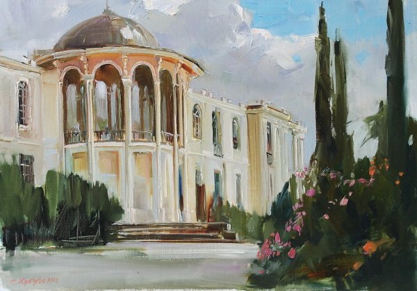 Картина Абхазия Гагра