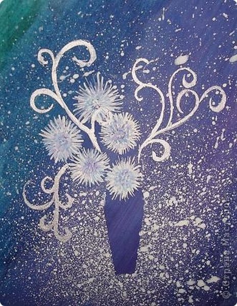 Зимние узоры рисунки