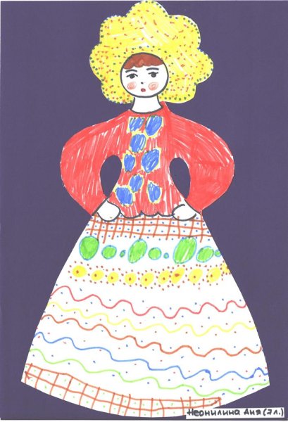 Барышня с коромыслом