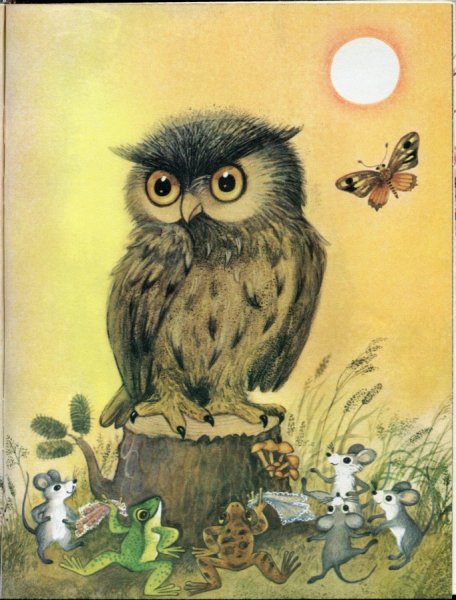 Сказка Сова Бианки