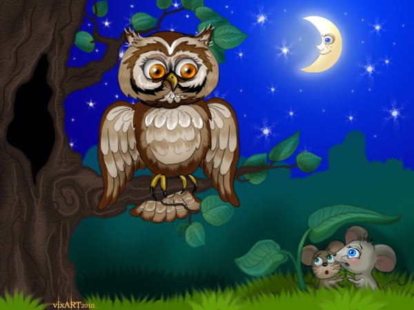 Сказка Сова Бианки