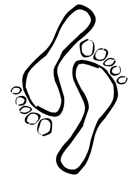 Очертание ступни