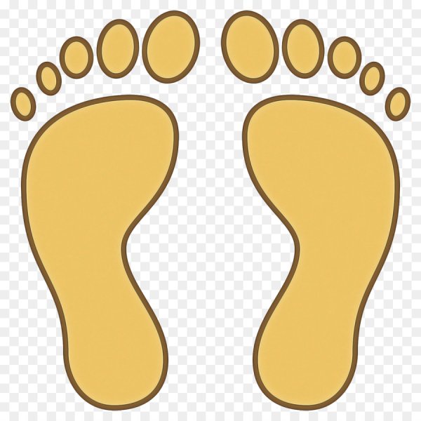 Отпечаток детской ноги