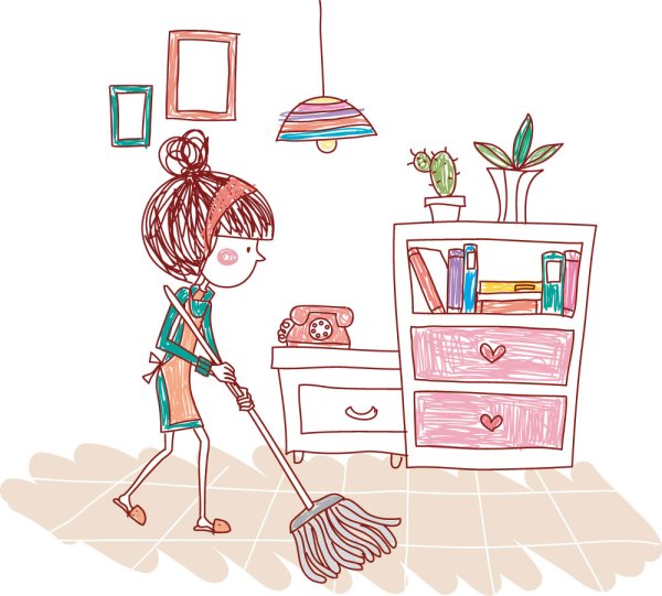 Уборка дома