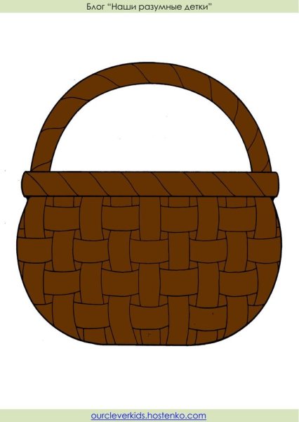 Корзинка для вырезания